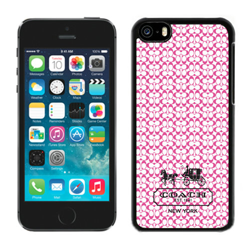 Coach In Confetti Signature Pink iPhone 5C Cases DRI
